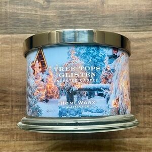 Homeworx by Slatkin + Co Tree Tops Glisten Candle - Silver